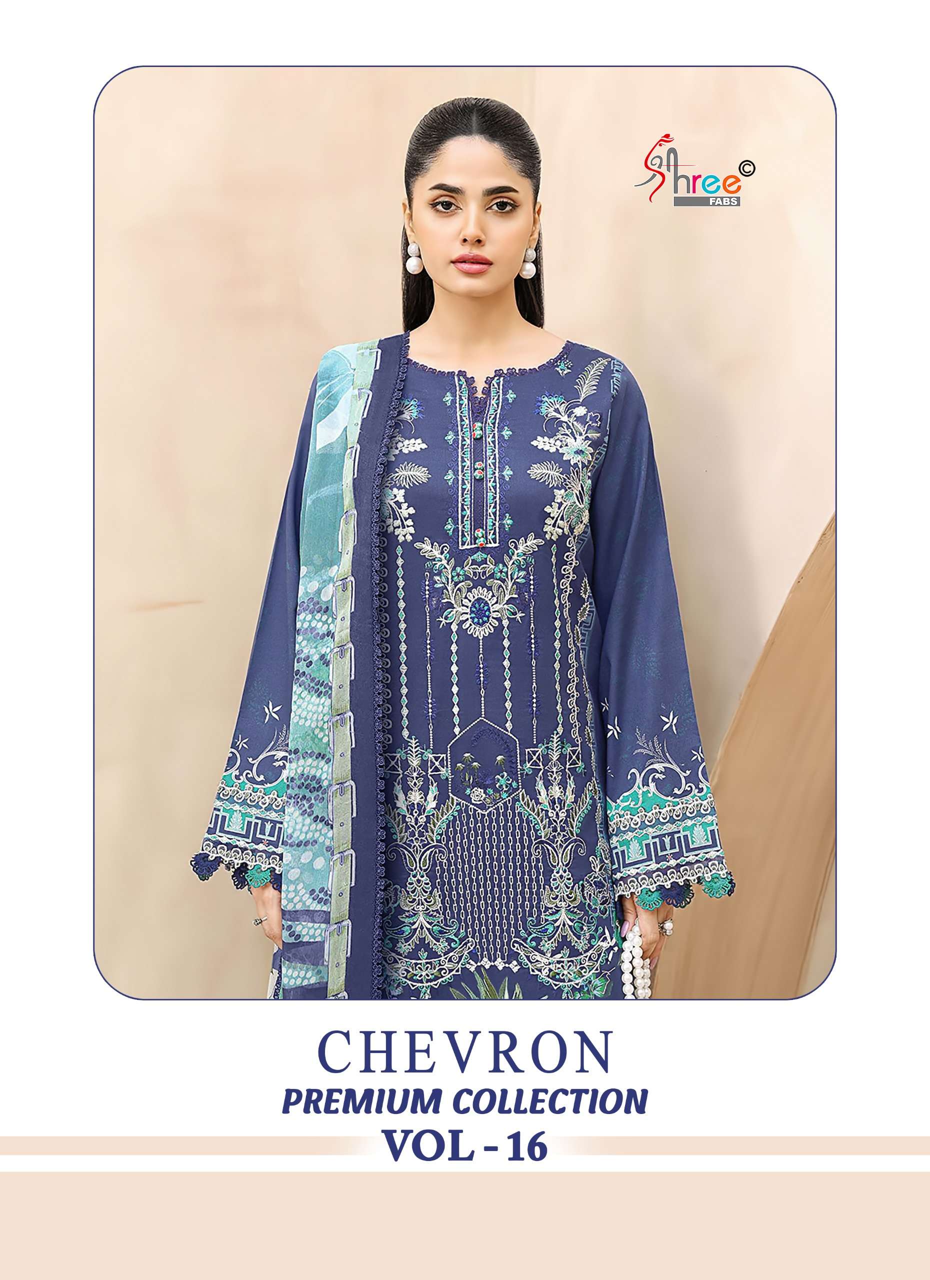CHEVRON PREMIUM COLLECTION VOL - 16 BY SHREE FABS
